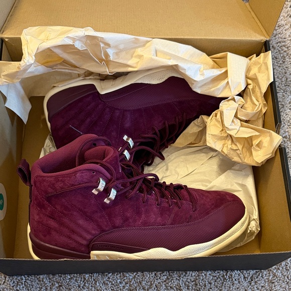 Jordan Other - Jordan Men's Bordeaux/ Sail- metallic silver Sneakers 11.5